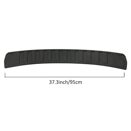 Rear Bumper Protector Guard Accessory Trim Cover Scratch Resistant Trunk Door Entry Guards Compatible with Subaru XV Crosstrek 2012 2013 2014 2015 2016 2017 - color: Subaru XV Crosstrek 2012-2017