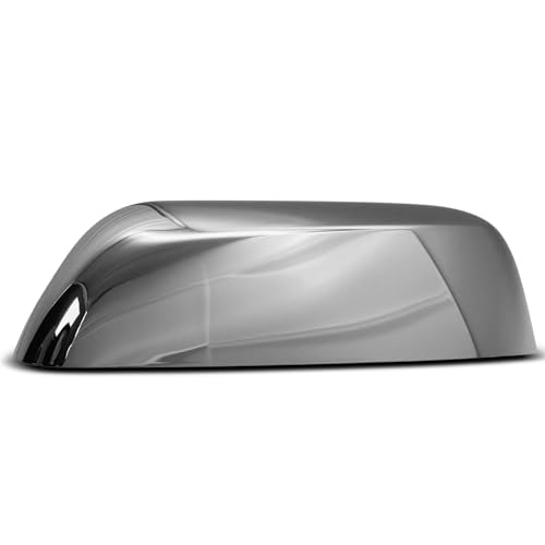 A-Premium Driver Side Rearview Mirror Cover Cap - Compatible with Ford Explorer 2019 - Chrome - style: Left Driver Side