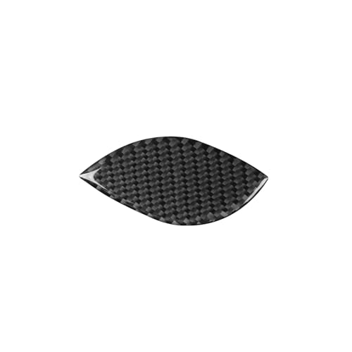 Interior Stickers Decals Storage Box Handle Cover Trim Real Carbon Fiber Compatible with Hyundai Genesis Coupe 2013 2014 2015 2016 Car Decoration Accessories - color: Glove Box Handle