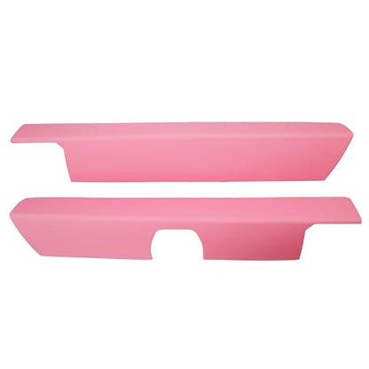 Barong for Tesla Cybertruck Accessoriess Interior Stickers Car Central Control Dashboard Panel Cover Trim Frame Decal Pink 2 Pieces - color: Central Control Dashboard Panel Cover 2pcs