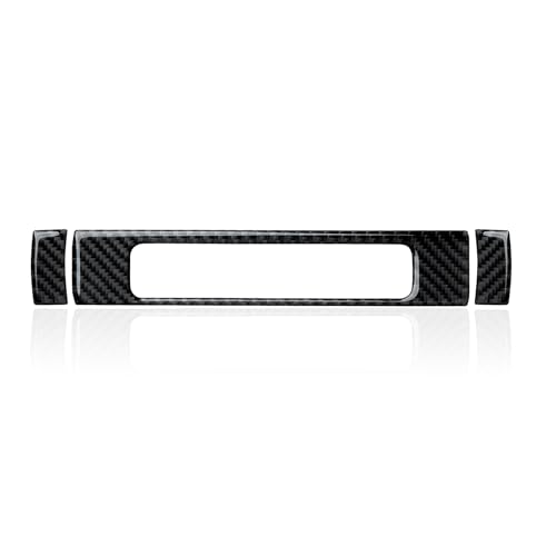 Car Radio Sticker Carbon Fiber Decal Cover Interior Trim for Chevrolet Silverado/GMC Sierra 1500 2500HD 3500HD 2014-2018 Accessories - color: Radio