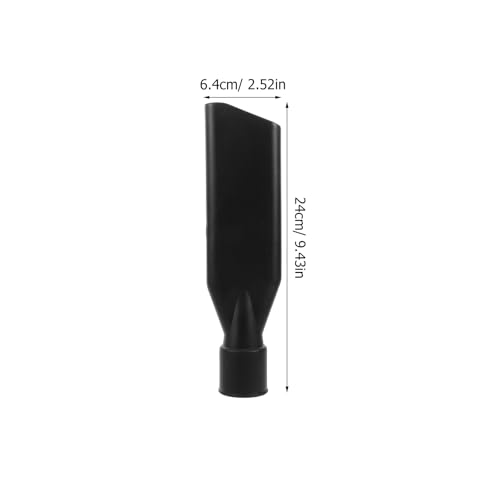 Ciieeo 36mm (1.42") Universal Vacuum Crevice Tool - Heavy Duty Flat Suction Nozzle for Car Detailing - Slim Attachment for Deep Cleaning, Home & Industrial Use