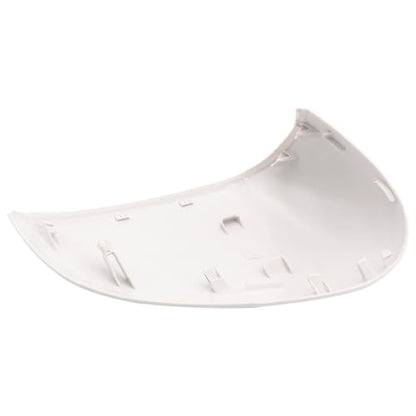 Left Driver Side Replacement Mirror Cover Compatible with Kia K5 Optima 2021 2022 2023 2024 2025 2026 Exterior Door Side Rearview Mirror Cap Cover With Turn Signal Light Pearl (White) - size: Left White