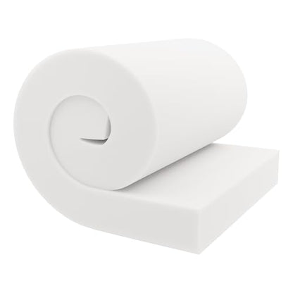 GoTo Foam 6" Height x 24" Width x 72" Length 44ILD (Firm) Upholstery Cushion Made in USA - color: Firm, size: 6x24x72