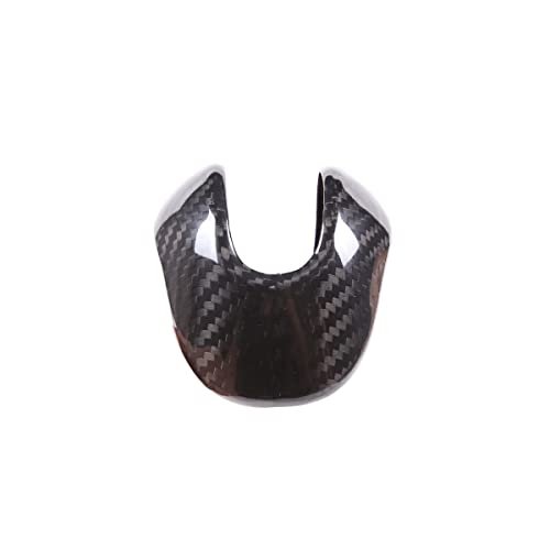 Fit for Porsche Macan 2022-2023 Center Console Gear Shift Head Knob Decorative Cover Real Carbon Fiber Interior Trim Accessories