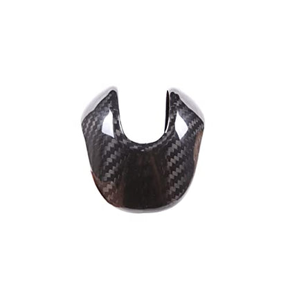 Fit for Porsche Macan 2022-2023 Center Console Gear Shift Head Knob Decorative Cover Real Carbon Fiber Interior Trim Accessories