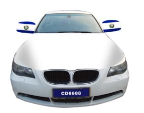 Country Flag Side View Mirror Cover, Auto Rearview Protection, Universal Size for Cars, 2 Sets (EL Salvador) - color: EL Salvador