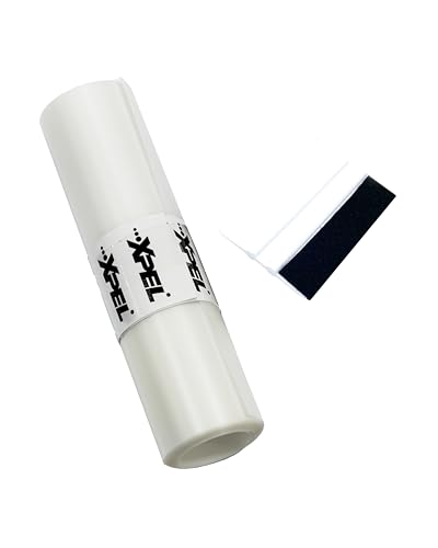 XPEL Gloss Surface Protection Film 12 Inch x 72 Inch Roll (1 ft x 6 ft) – Clear 8mil Polyurethane Scratch Protection Film for Countertops, Appliances & Surfaces - size: 12" x 72"