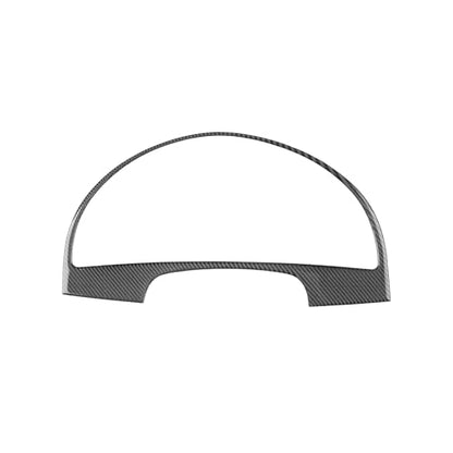 Car Speedometer Frame Sticker Instrument Panel Carbon Fiber Decal Interior Trim Compatible with Toyota Camry 2007 2008 2009 2010 2011 Accessories - color: Black 16