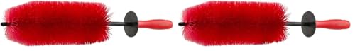 Chemical Guys ACC608 2 Pack Red Rocket Detailing Brush - size: , 2 Pack, style: Red Rocket