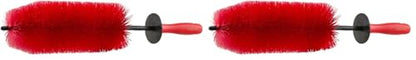 Chemical Guys ACC608 2 Pack Red Rocket Detailing Brush - size: , 2 Pack, style: Red Rocket