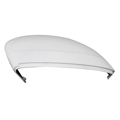 GXARTS White Right Passenger Rear View Mirror Cover Replace Compatible with Volkswagen Tiguan 2018-2022 Car Door Rearview Mirror Cover Cap Housing Protective Cover For Exterior Mirrors Trim Cap
