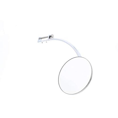 Stainless Steel Outside Rear View Mirror with Hinge Pin, Fits 1935-1940 Ford Cars and 1948-1952 Ford Pickups, Chrome Plated Diecast Arm Fits Both Sides, Sold Individually, Includes Hinge Pin