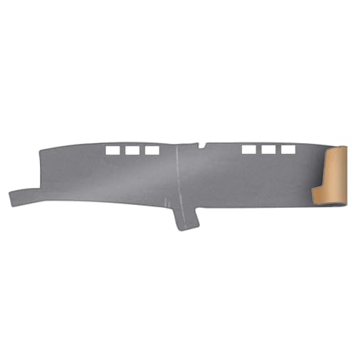 Dashboard Cover Dash Mat Fit for 1986-1981 Chevy/G-MC C10 C20 C30 K10 K20 K30 (for Left Hand Drive),Car Dash Board Mat Anti-Glare Carpet,Non-Slip Pad (Grey) - color: Gray, size: Fit 81-86 C10/C20/K10/K20