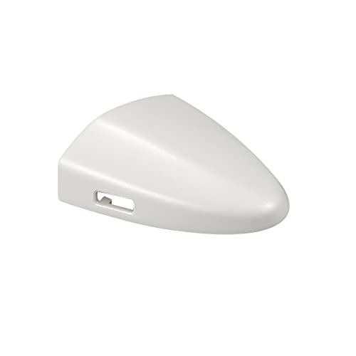 X AUTOHAUX Front Left Ouside Door Handle Key Cover Cap for Lexus IS250 IS350 is F 69218-53021 69218-53021-B1 White