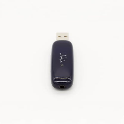 Slash4 Hi-Fi Bluetooth DAC & Headphone Amp ESS Quad DAC ES9219, LDAC/aptX Adaptive, Optical Output, Upgrades Car/Home Audio to High-Res Studio Quality, Wireless Connectivity, USB Powered, Metal Navy