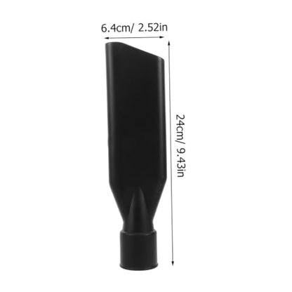 BESTOYARD 2pcs Flat Suction Nozzles for Vacuum Cleaners Easy to Install Accessories for Car Detailing and Home Cleaning for Narrow Spaces and Intricate Areas