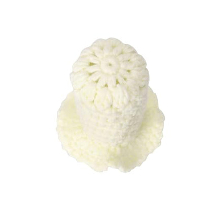 Crochet Shift Knob Cover, Universal Handmade Sunflower Boho Car Accessories for Women, Car Shift Boots Knobs Cover Automotive Interior Fits Car Truck SUV (47#SC) - color: 47#SC