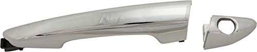 Garage-Pro Exterior Door Handle Compatible with Hyundai Sonata 2015-2019 Chrome With Key Hole Front, Driver Side