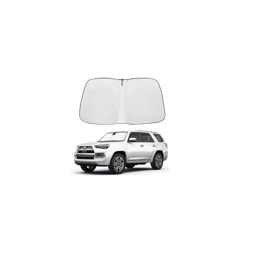 2026 Upgrade Front Windshield Sunshade fit for Toyota 4Runner 2010-2026 Reflector Foldable Car Shade Automotive Windshield Sunshades for Toyota 4Runner Windshield Sun Shade |Keeps Your Vehicle Cool| - size: Fit for Toyota 4Runner 2010-2026
