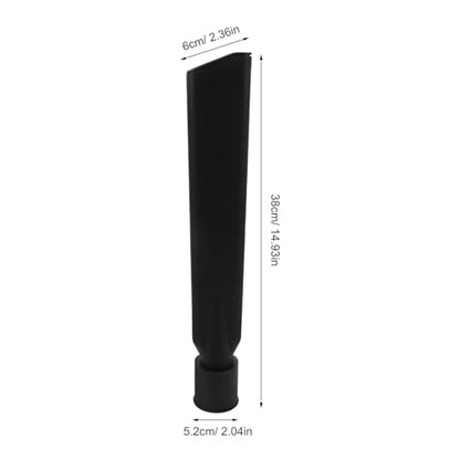Ciieeo Vacuum Crevice Tool Attachment with Mesh Filter, Extended 44mm Flat Nozzle, Universal Vacuum Cleaner Accessory for Vent Cleaning, Car Detailing, Furniture, and Tight Spaces