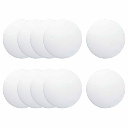 10 Pcs Round Anti-Slip Mat, 4.72" Diameter Phone Grip Pad Non-Slip Silicone Mat Anti-Skid Holder for Phone Keys Sunglasses Electronic Devices, Clear - color: Clear, size: 4.72"