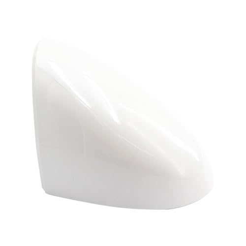 Left Driver Side Replacement Mirror Cover Compatible with Kia K5 Optima 2021 2022 2023 2024 2025 2026 Exterior Door Side Rearview Mirror Cap Cover With Turn Signal Light Pearl (White) - size: Left White