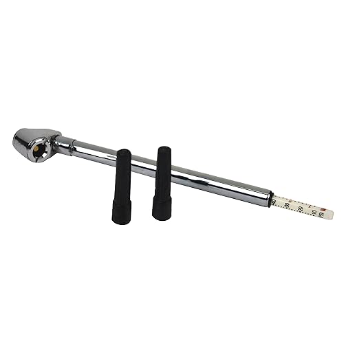 Slime 2016-A Tire Gauge, Dual Head, Pencil, 10-120 psi, includues Valve Extensions - size: Standard, style: Pencil