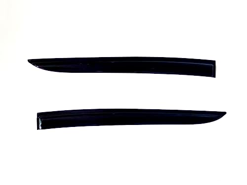 4Pcs Window Visors Vent Deflectors for Hyundai Accent 2018 2019 2020 2021 2022 2023 2024 Tape-on Rain Guards Shade - size: Accent 2018-2024