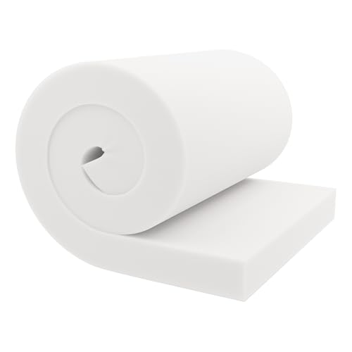 GoTo Foam 3" Height x 24" Width x 72" Length 44ILD (Firm) Upholstery Cushion Made in USA - color: Firm, size: 3x24x72