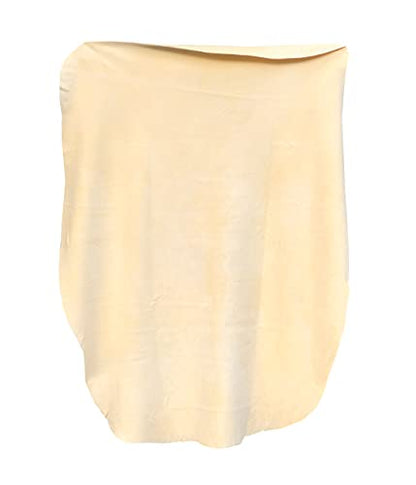 SHEEPSKIN ELITE Chamois Drying Cloth Car Drying Towel Real Leather Super Absorbent Fast Drying Natural Chamois Car Wash Cloth Accessory (5 sq ft) - size: 5 sq. ft.