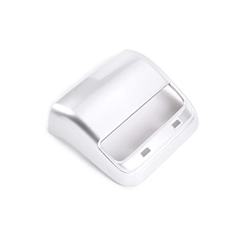 Rear Air Outlet Vent Trim Cover,Rear Air Condition Vent Cover Trim,Rear Center Console Air Vent A/C Cover Trim for Tesla Model 3 & Model Y 2017-2021 (Chrome) - color: Chrome