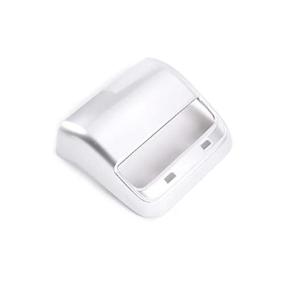 Rear Air Outlet Vent Trim Cover,Rear Air Condition Vent Cover Trim,Rear Center Console Air Vent A/C Cover Trim for Tesla Model 3 & Model Y 2017-2021 (Chrome) - color: Chrome