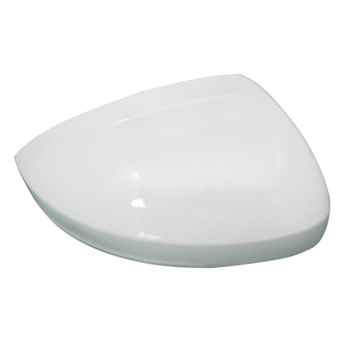 GXARTS White Right Passenger Rear View Mirror Cover Replace Compatible with Volkswagen Tiguan 2018-2022 Car Door Rearview Mirror Cover Cap Housing Protective Cover For Exterior Mirrors Trim Cap