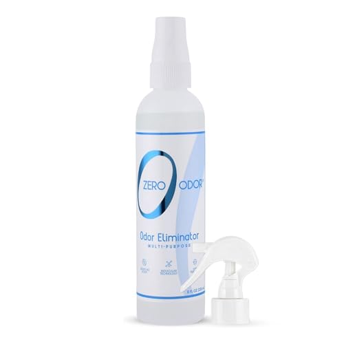 Zero Odor Multi-Purpose Odor Eliminator - Eliminate Air & Surface Odor – Patented Technology Best for Bathroom, Kitchen, Fabric, Closet- Smell Great Again, 8oz (Over 1000 Sprays) - size: 8 Fl Oz (Pack of 1)