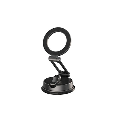 WIWU for MagSafe Car Mount Magnetic Phone Holder 360°Rotation Suction Cup Phone Mount for Car Foldable Adjustable Stable Cradle Compatible with iPhone 17/16/15/14/13/12 Series Android