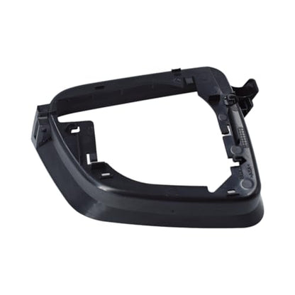Fits For Tesla Model Y Left driver Side Wing Mirror Cover and Mirror Frame Set Rearview Lower Holder Tray Cap Housing 2021-2024(left side black) - size: Model Y Left Side Black