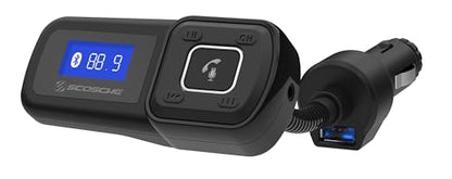 Scosche BTFM BTFREQ Universal Bluetooth Handsfree Car Kit with FM Transmitter for Vehicles