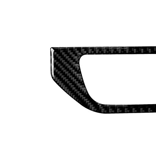NVCNX Real Carbon Fiber Compatible with Audi B9 A4 S4 2017-2025 / A5 S5 RS5 2018-2025 2019 2020 2021 2022 2023 2024 Dash Dashboard Driver Side Panel Trim Cover Sticker Decal Interior Accessories 1PC - color: Dash Driver Side Panel Trim