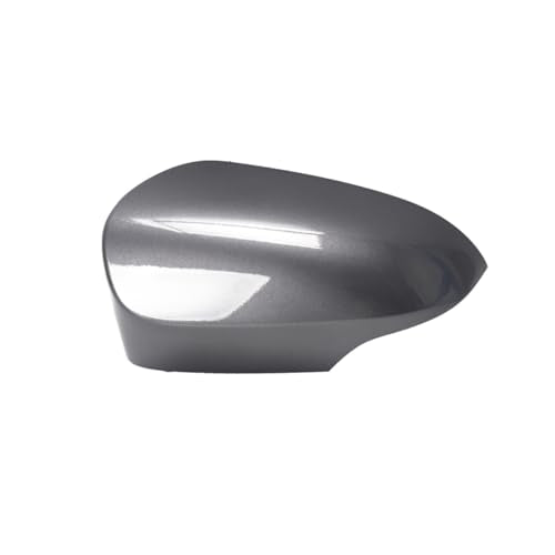 1pcs Car Left Driver Side Mirror Silver Cover Cap ABS new Silver For Toyota Corolla 2014 2015 2016 2017 2018 2019 (Gray, Left Side(Driver)) - color: Gray, size: Left Side(Driver)