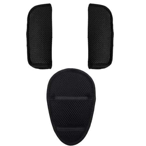3 Pack Universal Car Seatbelt Crotch Cushion for Newborns Infants Kids,Car Seat Belt Kit,Soft Seat Belt Strap Covers