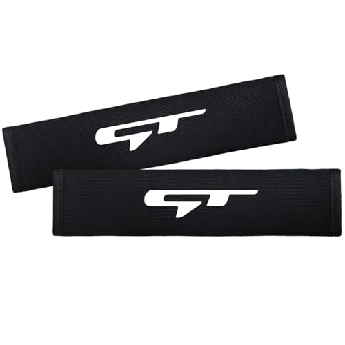 2PCS Seat Belt Covers Compatible with Kia K3 Forte Cerato 2021-2024 GT Car Accessories, Seatbelt Shoulder Strap Pads Safety Belt Cushions Protective Sleeves - color: Seat Covers-GT