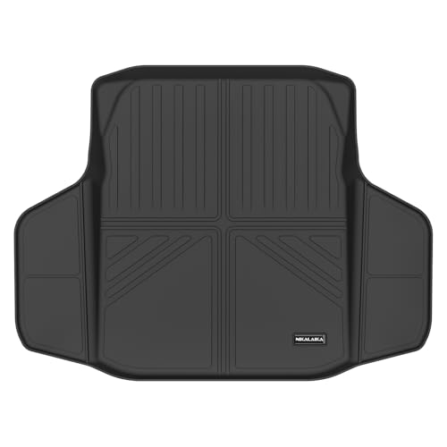 Cargo Liner for 2023 2024 2025 2026 Honda Accord (Include Hybrid) All Weather Protection TPE Rear Cargo Tray Trunk Mats for Honda Accord Interior Accessories, Odorless Anti-Slip, Black - size: 2023-2025 accord cargo mat