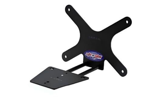 STO N SHO Front License Plate Bracket Compatible with 2015-2023 Dodge Challenger Non Wide Body with Adaptive Cruise - size: 2015-2023 NON WIDE BODY