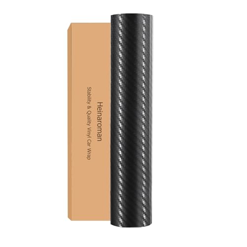 5D Carbon Fiber Vinyl Wrap for Body Protection Scratch Resistance Air Release Technology 50 X 5FT Car Wrap - color: Carbon Fiber Black, size: 50*5FT