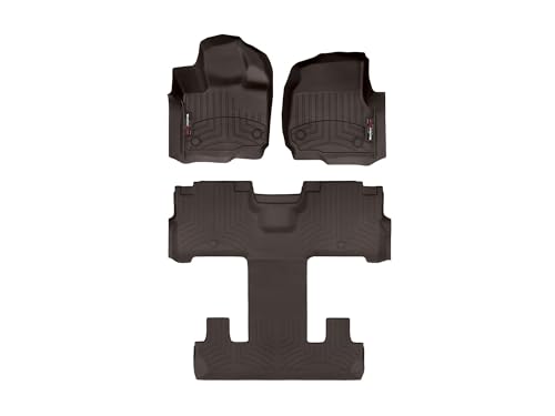 WeatherTech Custom Fit FloorLiners for Ford Expedition - Full Set (471665-1-4), Cocoa - color: Cocoa