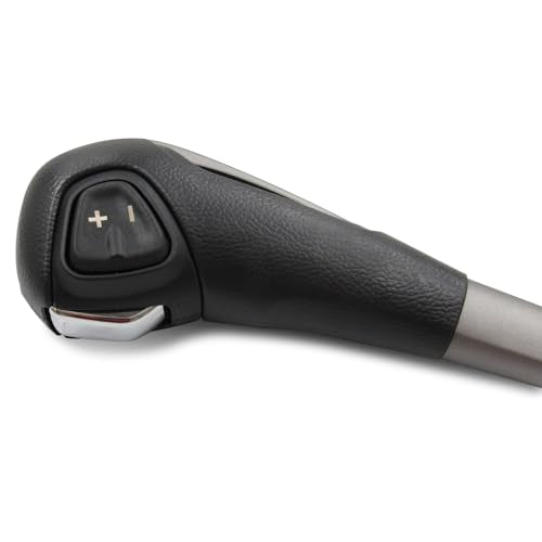 Automatic Transmission Gear Shift Knob Handle for Chevy Trax Sonic 2012-2017, Replace 42539376 95179700 (Matte Gray) - color: Matte gray