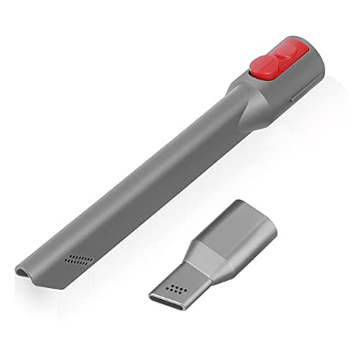 LANMU Crevice Tool Vacuum Attachments Compatible with Dyson V15 V12 V11 V10 V9 V8 V7 Gen5 Outsize Vacuum Cleaner, Narrow Nozzel Replacement Parts for Hard-to-Reach Space