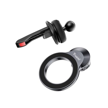 Trusmi Magnetic Car Phone Holder for MagSafe, Air Vent Phone Mount 360° Rotation, Strong Magnet Cell Phone Holder for Car for iPhone 17 16 15 14 13 12 Pro Max, Samsung Galaxy, Google Pixel
