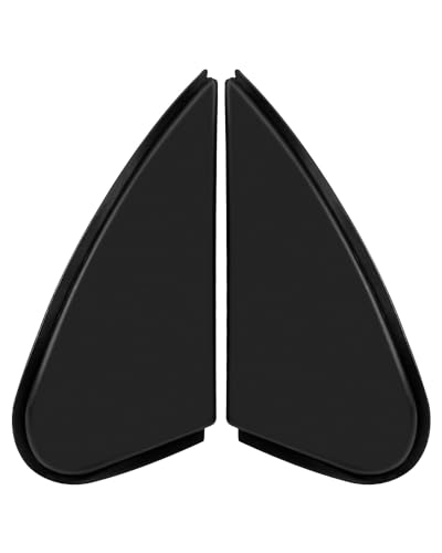 Left & Right Side Mirror Corner Triangle Cover Trim Fit for Toyota Corolla 2014-2016, Car Side View Mirror Corner Triple-cornered Cover Replace 60118-02170 60117-02170, 1 Pair